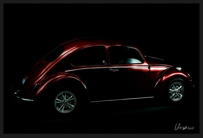 light-painting-VW-Red