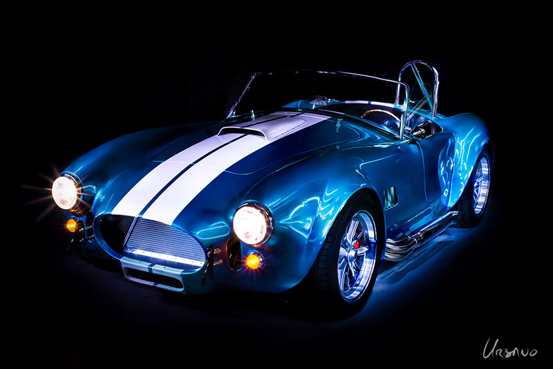 Shelby Cobra Light Painted